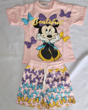 Ensemble fille minnie