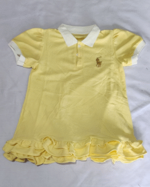Robe POLO jaune