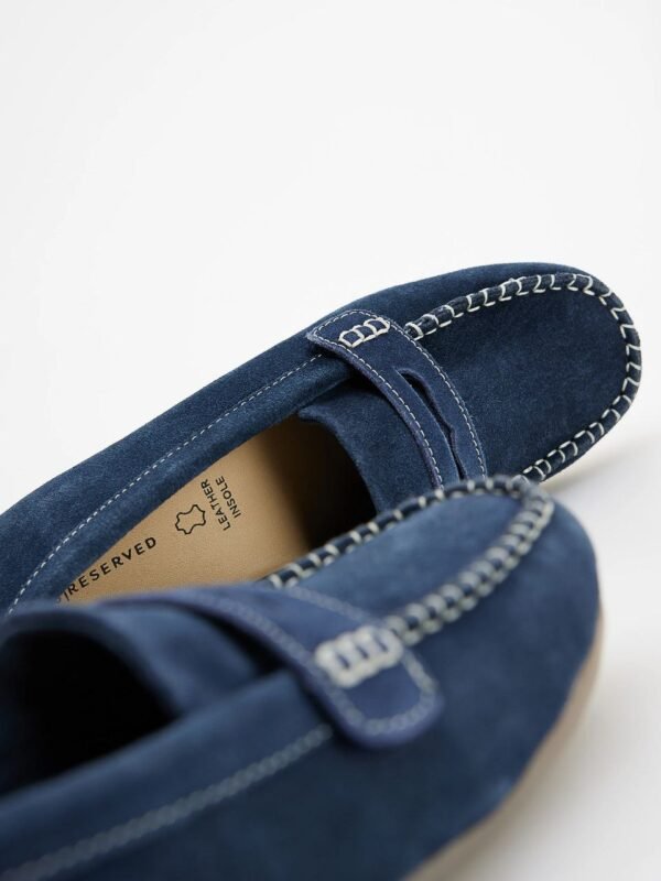 Mocassin bleu reserved – Image 3