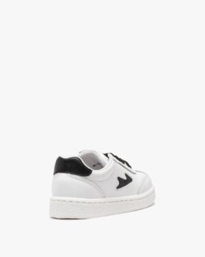 Basket GEMO blanc noir