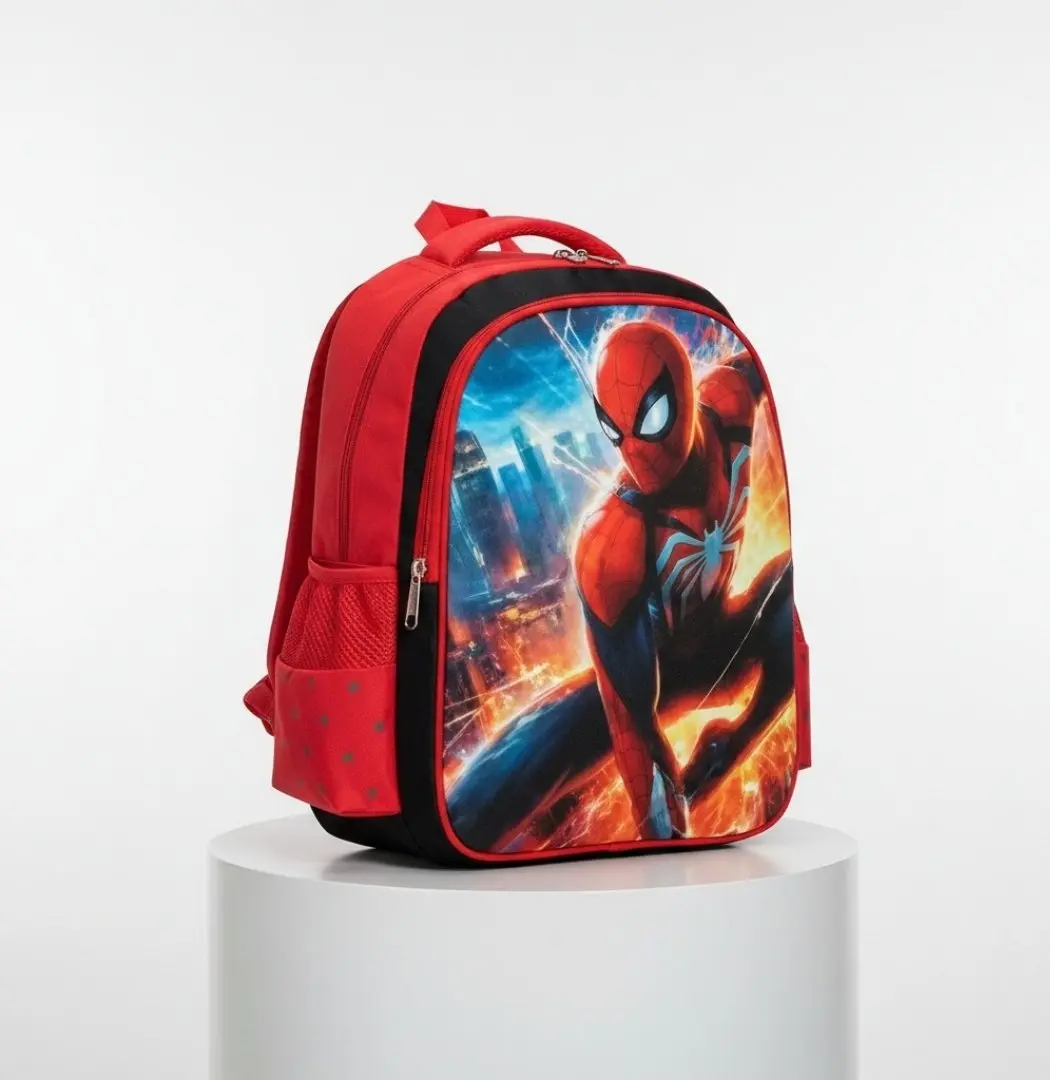 Sac à dos scolaire Spider-Man – Garçon – CP2 / CE1 – Image 2