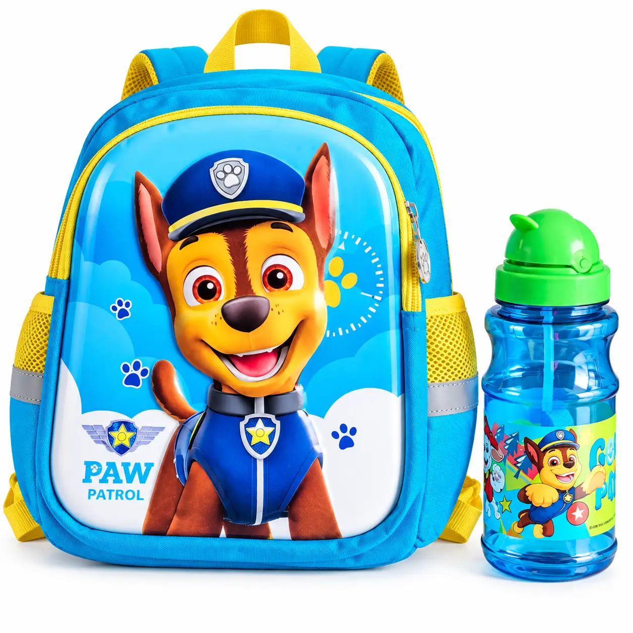 Sac à Dos Pat’Patrouille avec Gourde Assortie – Chase et Stella – Maternelle – Image 7