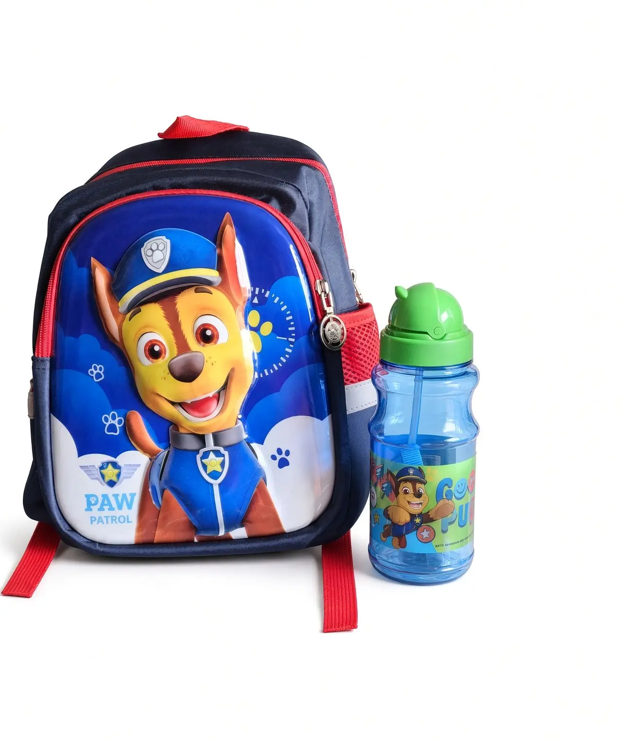 Sac à Dos Pat’Patrouille avec Gourde Assortie – Chase et Stella – Maternelle – Image 5